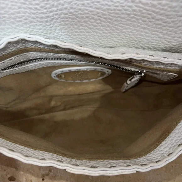 Fendi Selleria Pebbled Shoulder Bag - Picture 9 of 12